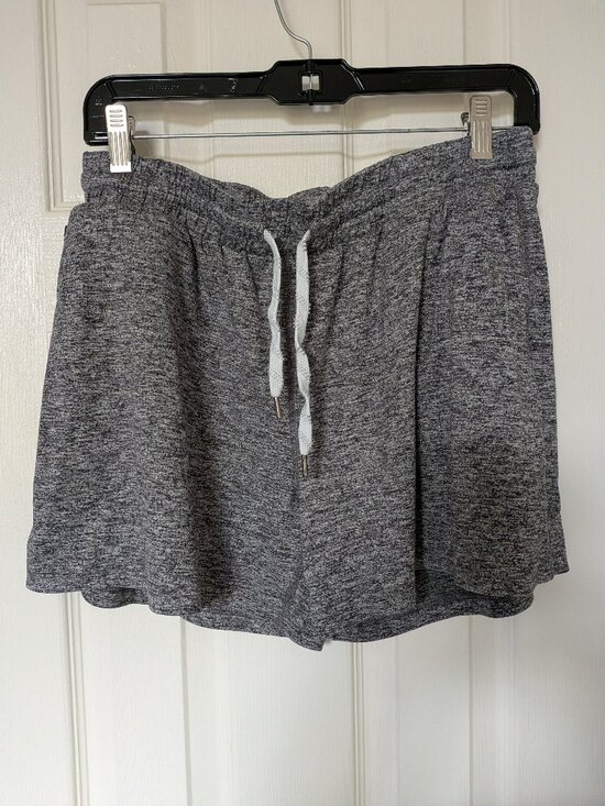 Pants - Pacific Trail Gray Heather Cozy Shorts | Size Large